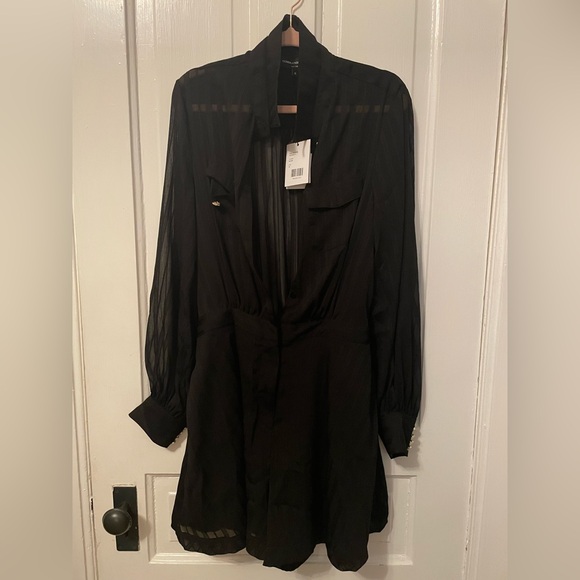 NWT generation love Pinstripe Voile Saia Romper - Picture 2 of 16